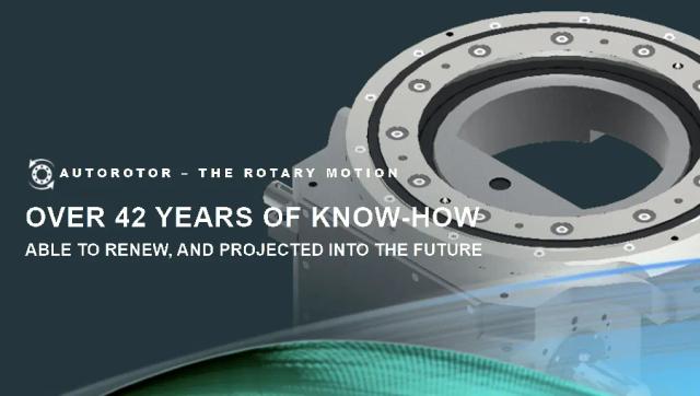 Krokovací otočné stoly a pohony Autorotor