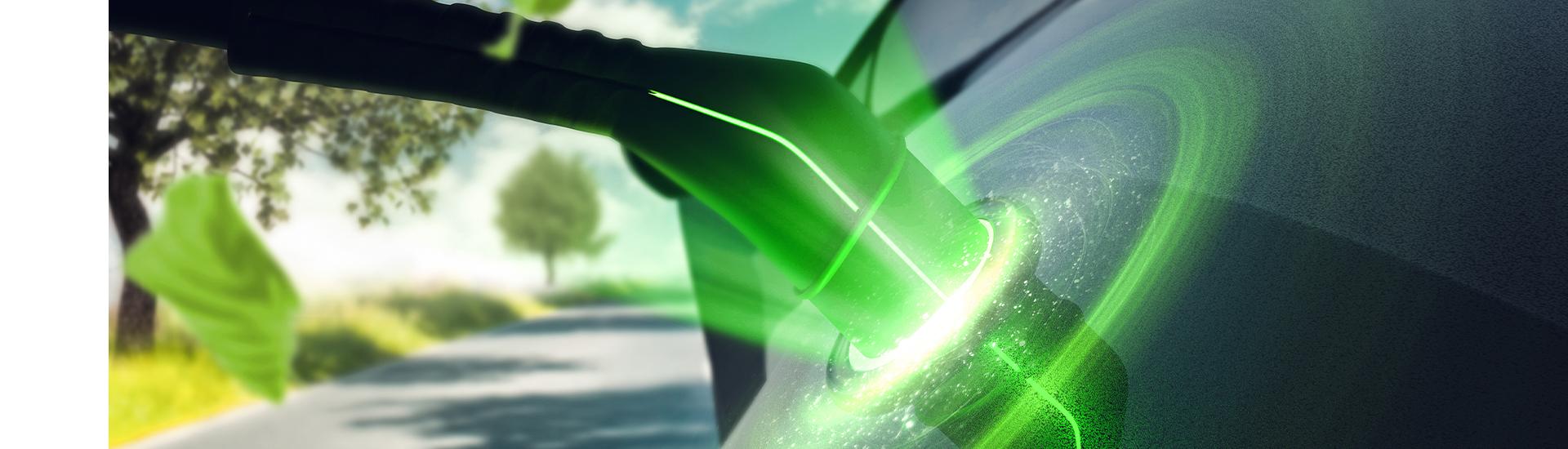 Eine grüne Zukunft durch <i>Elektromobilität</i>