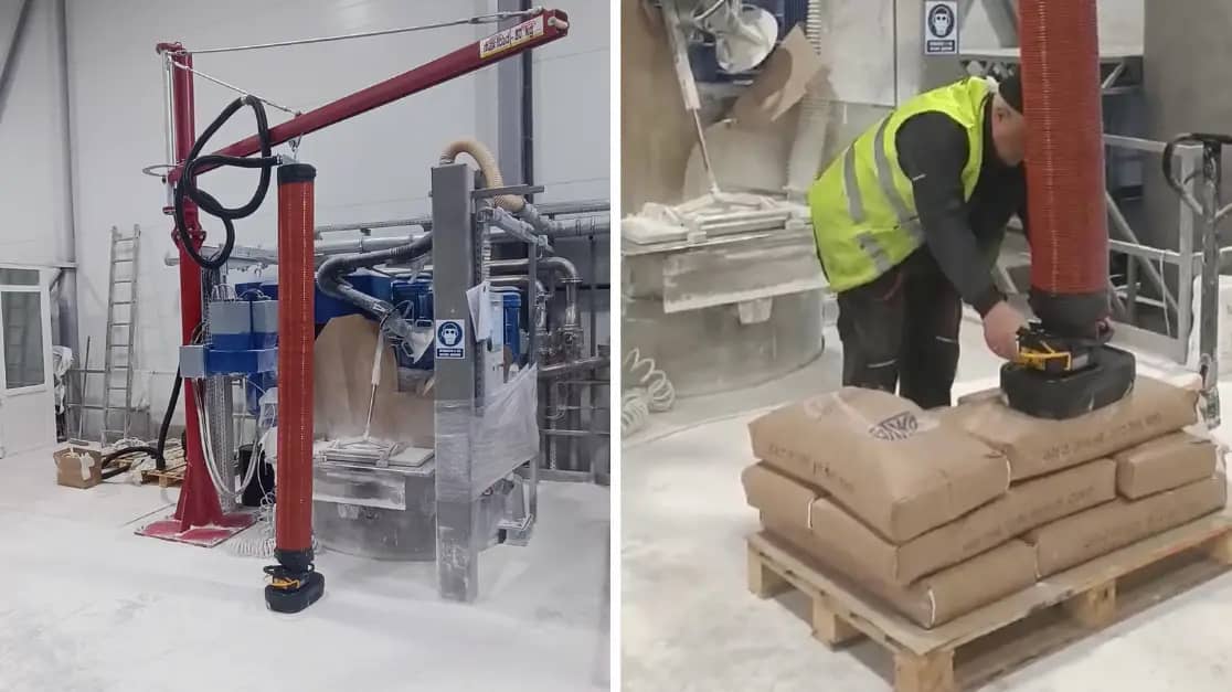 Sharing Our Experience: Optimizing Bag Handling in Building Materials Production