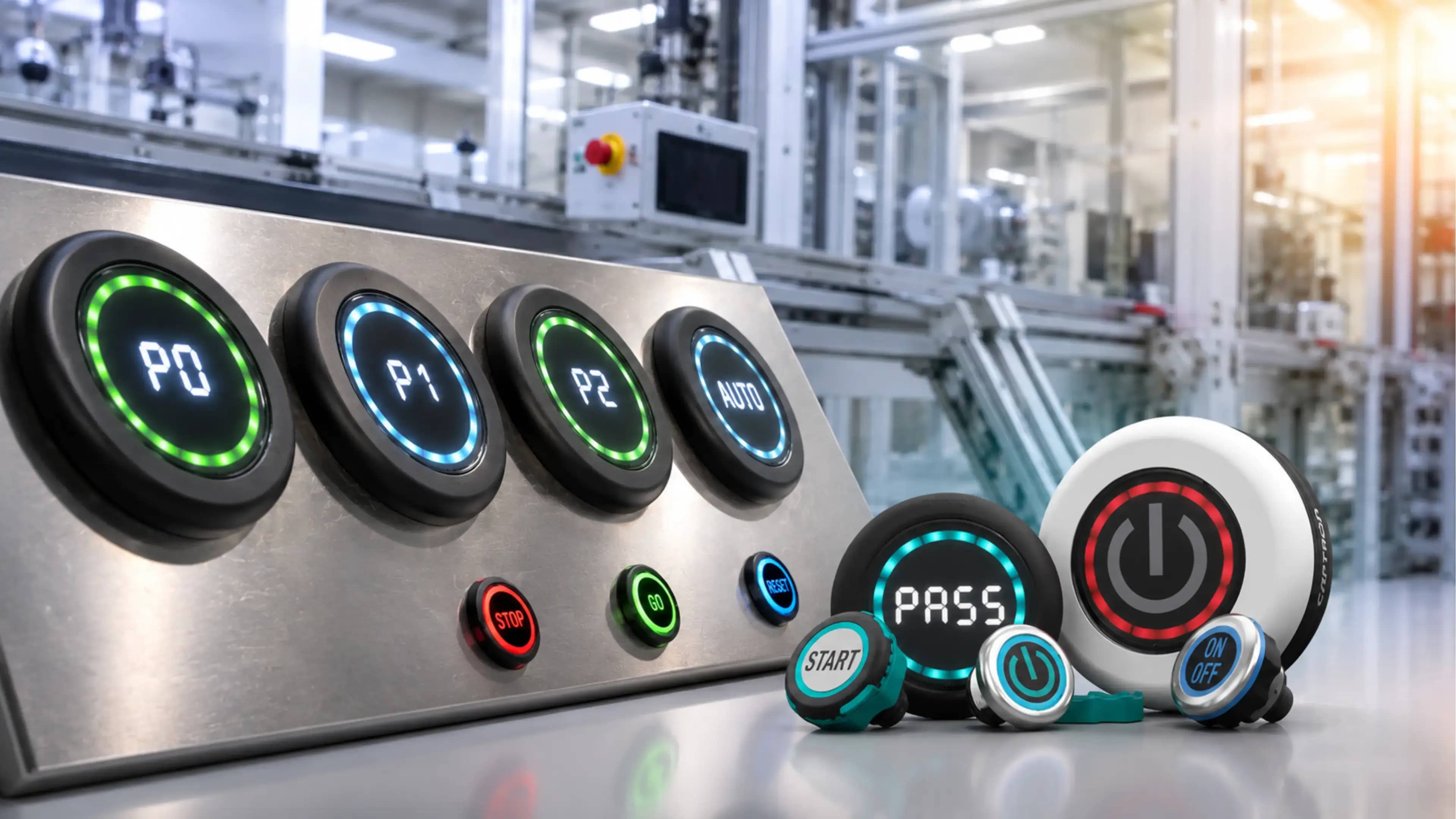 Capacitive sensor button with touch - BIBUS India