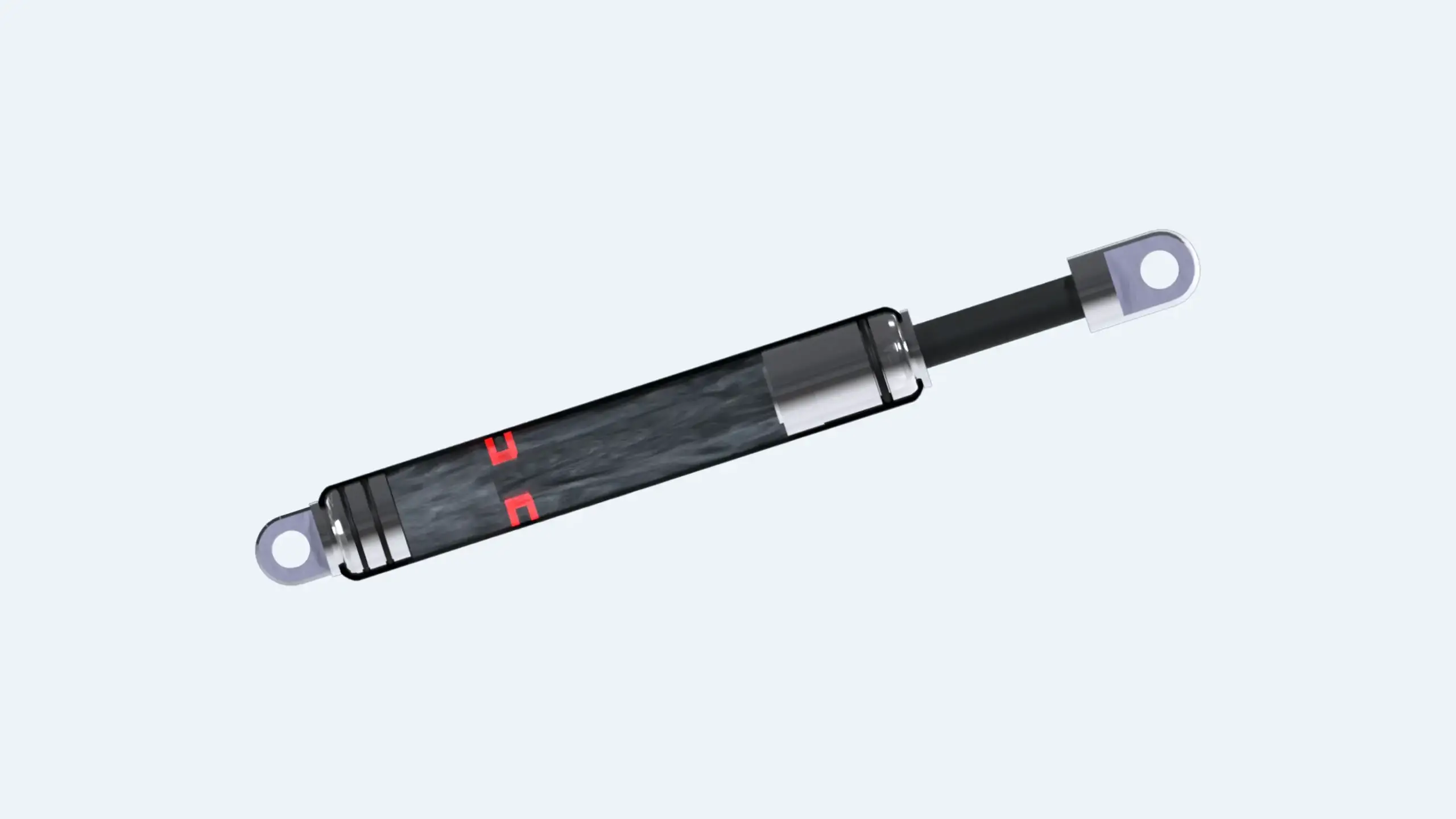 Customized Gas springs for Industrial Enclosures