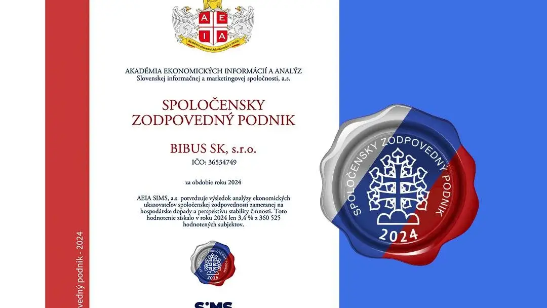Bibus certifikát