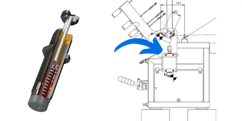 precise end-of-stroke damping without rebound BIBUS France