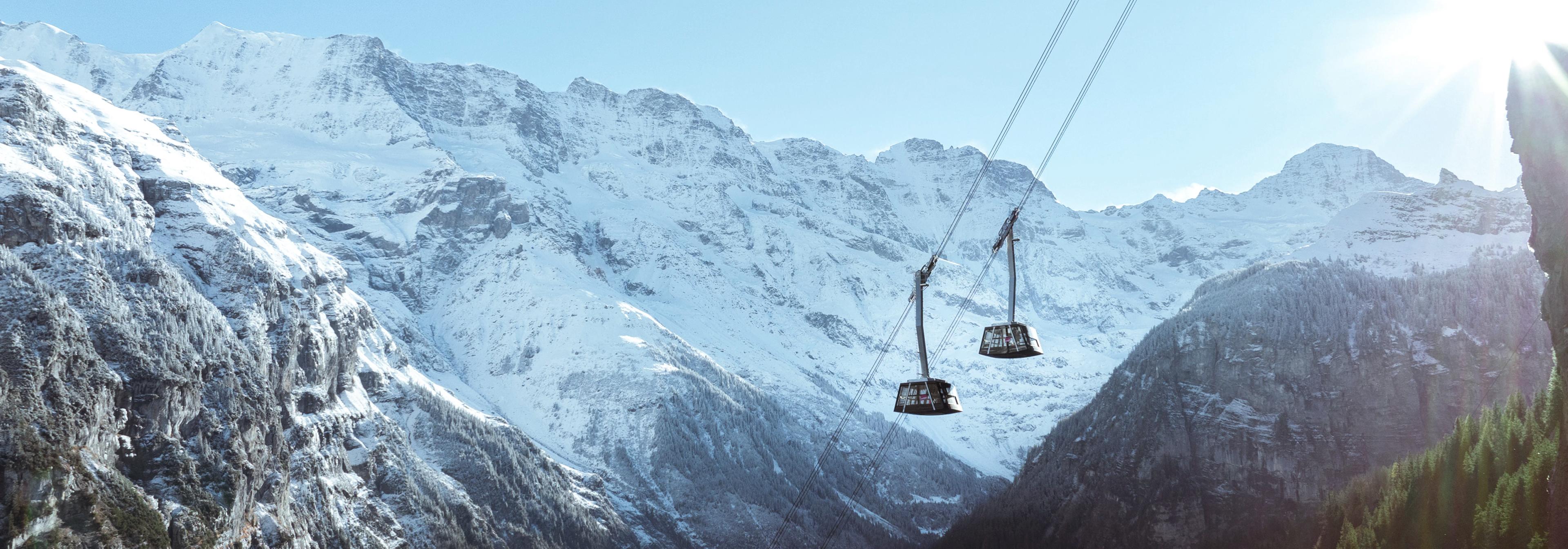 Linearantriebslösung für die steilste Pendelbahn der Welt