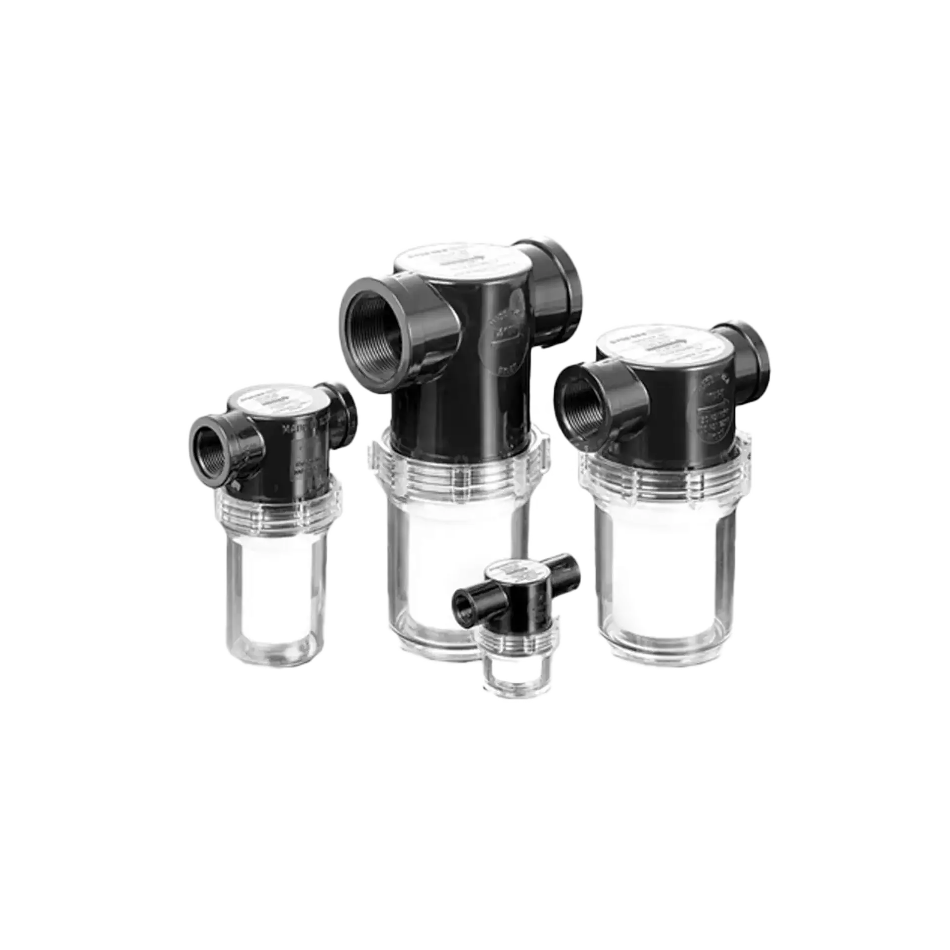 Plastic vacuum filter
