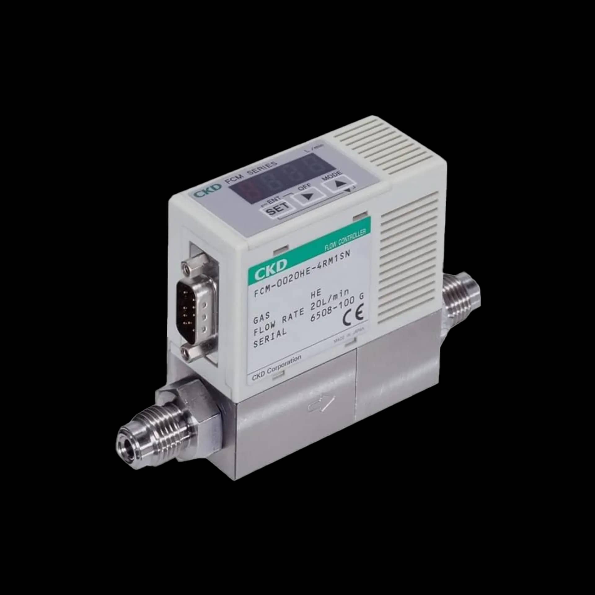 Series FCM flow rate controller, for air and gases