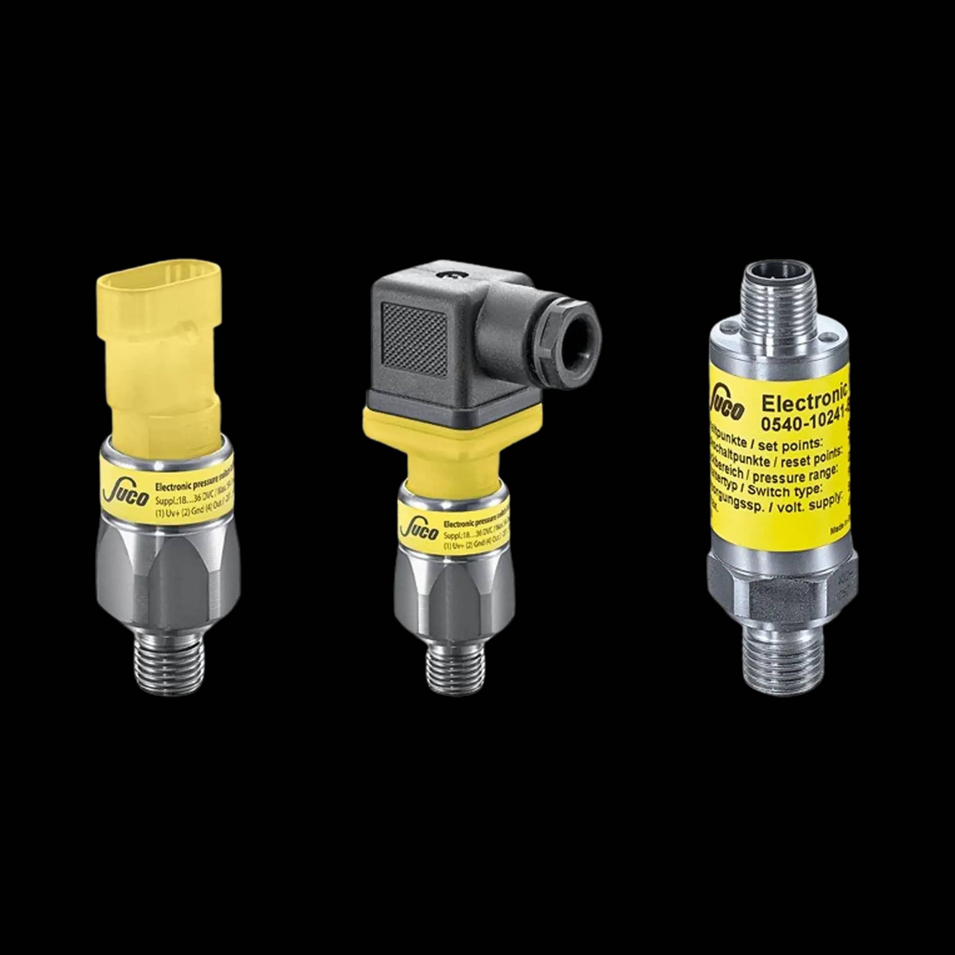 Electronic pressure switches