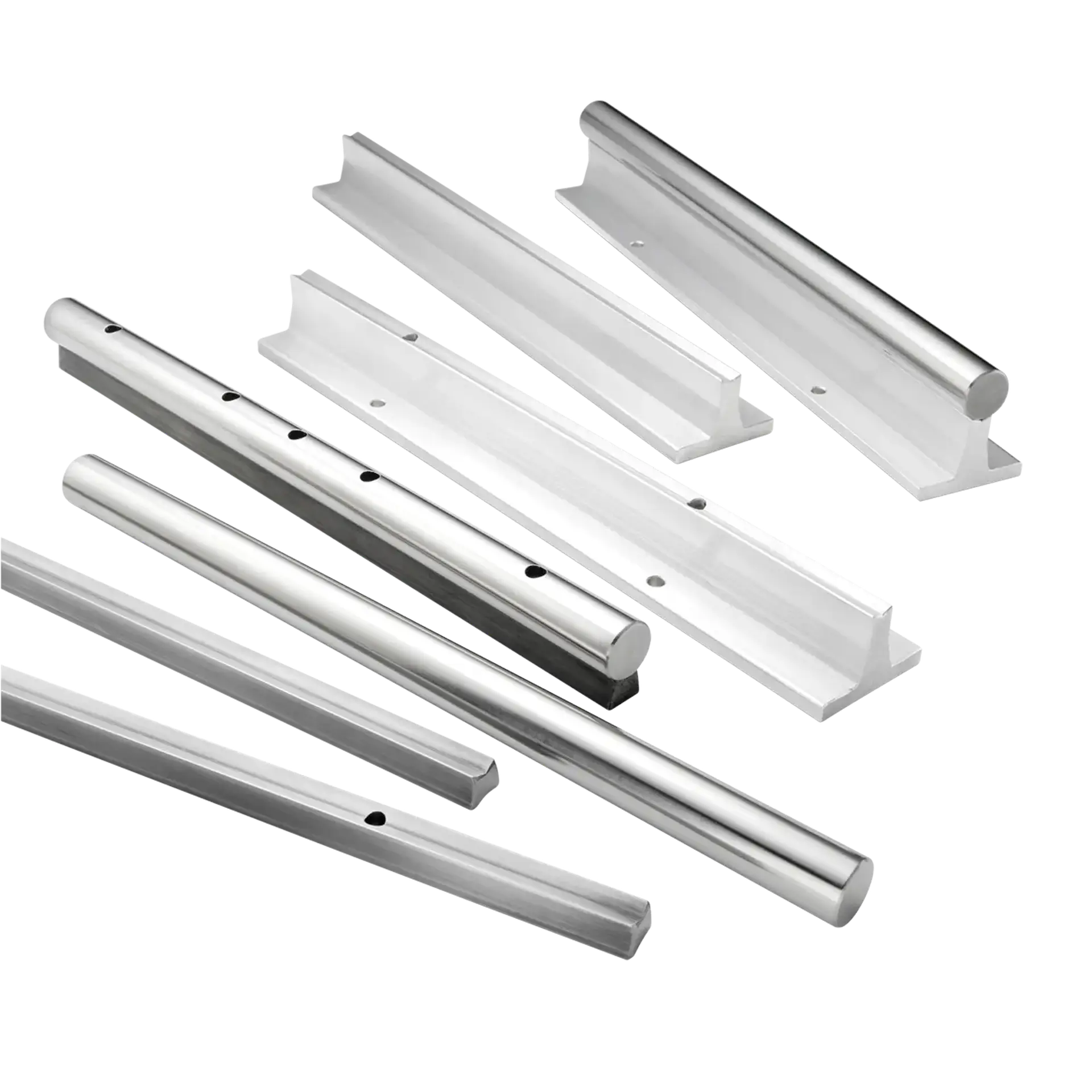 Shaft guide & shaft supports