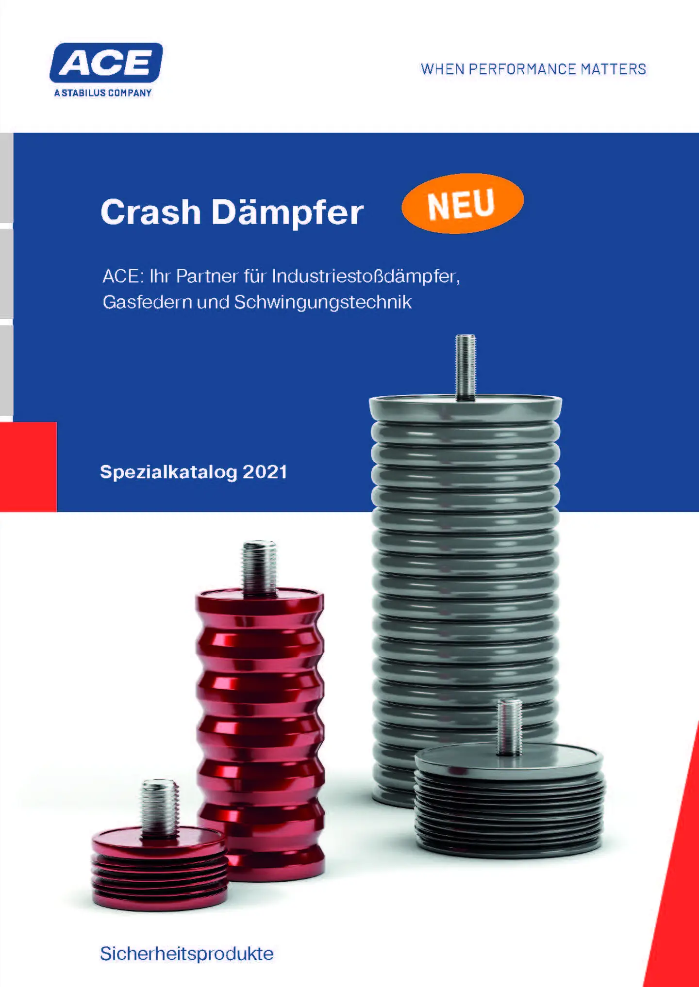 ACE Crash Dämpfer Katalog DE