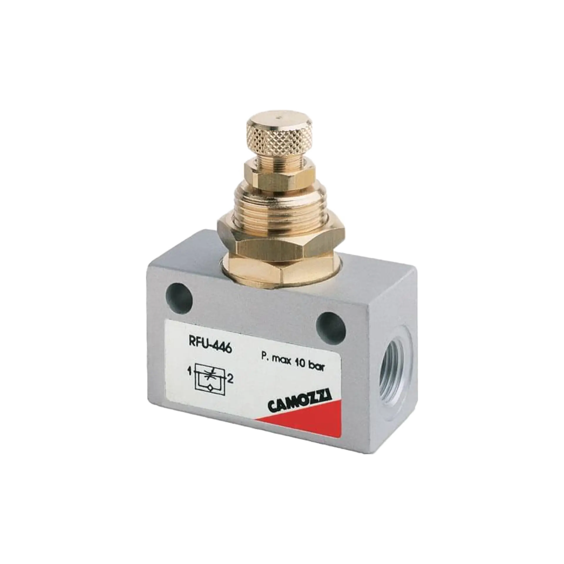 Throttle non-return valve, series RFU and RFO