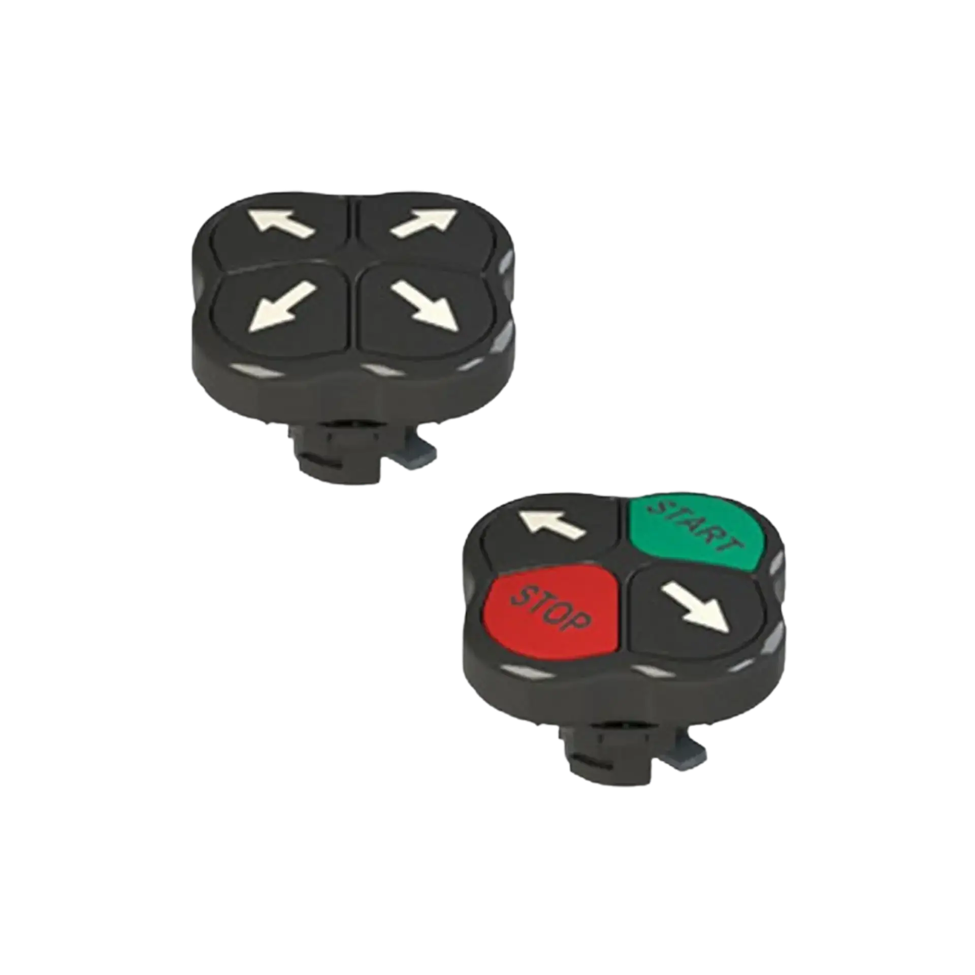 Quadruple pushbutton