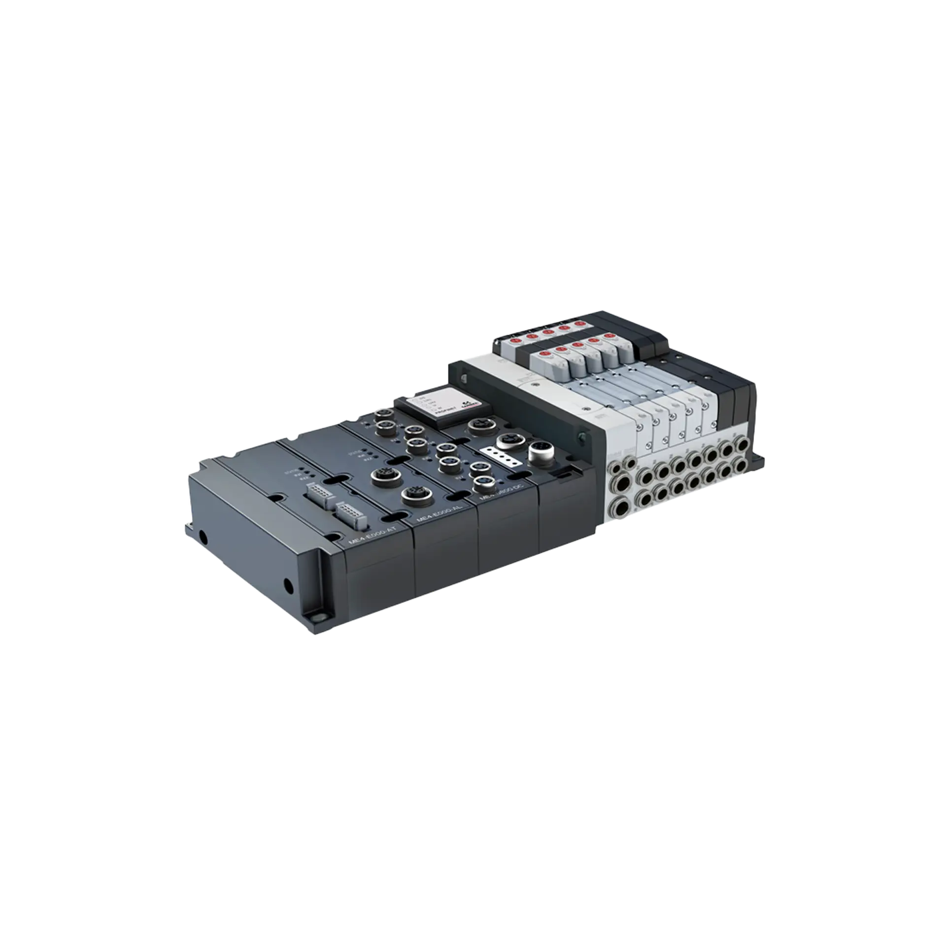 Series D1 fieldbus valve island with CoilVision technology