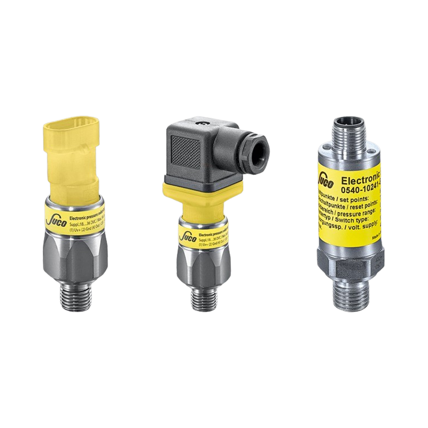 Electronic pressure switches