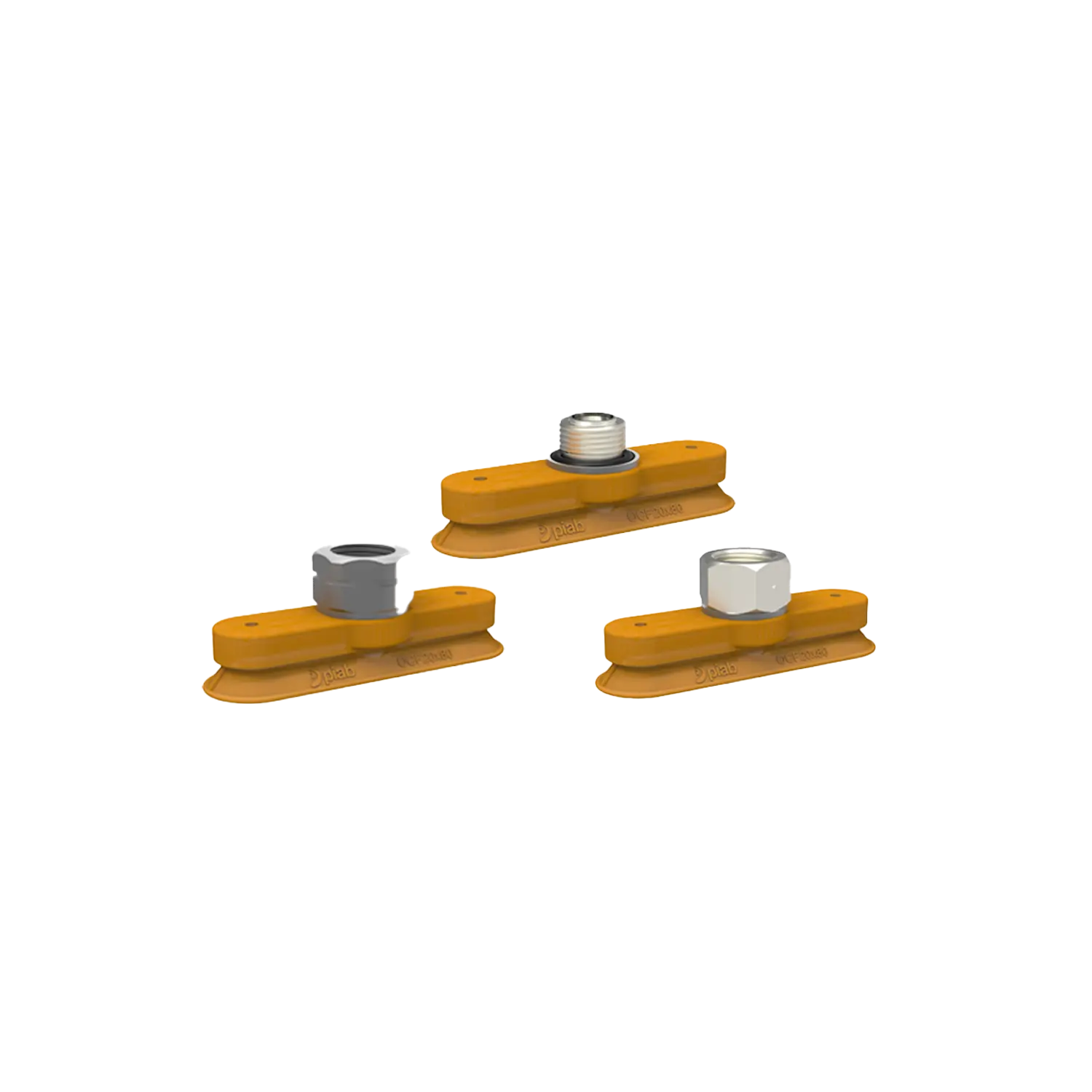 Series OCF concave, oval friction suction cups – DURAFLEX (20 x 80 – 40 x 110 mm)