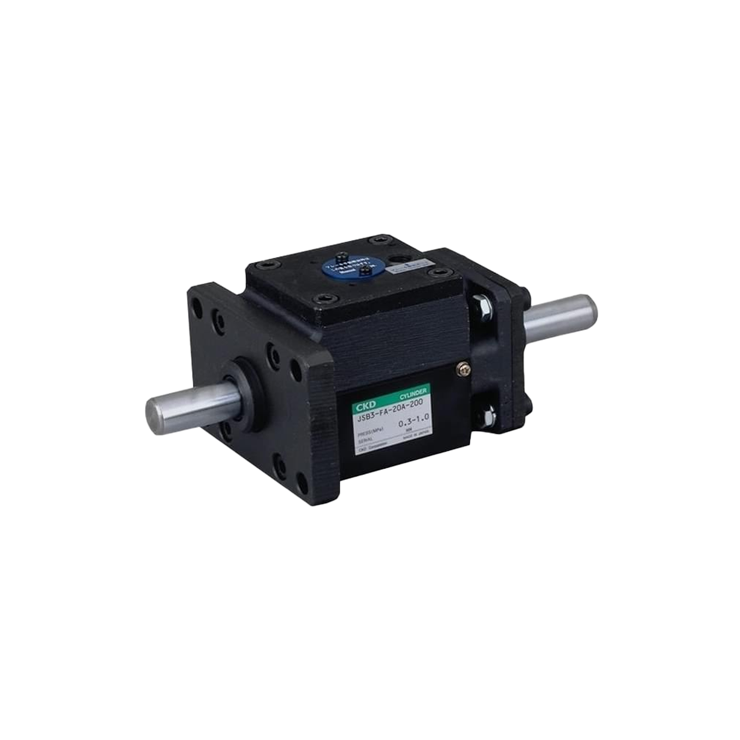 Brake unit for pneumatic cylinders