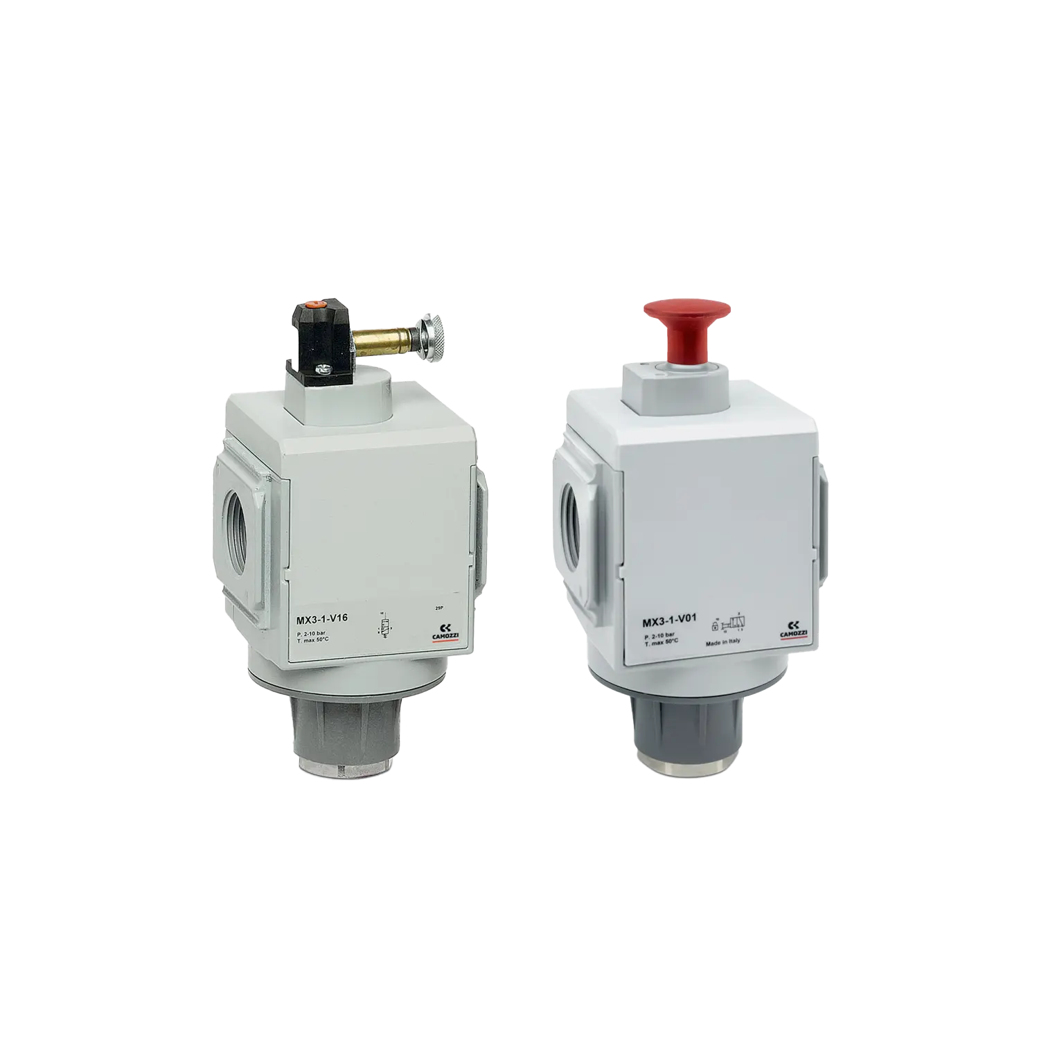 Vanne d'arrêt série MX