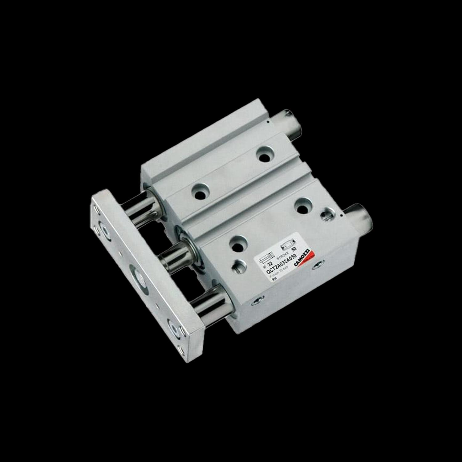 Pneumatic guide cylinders