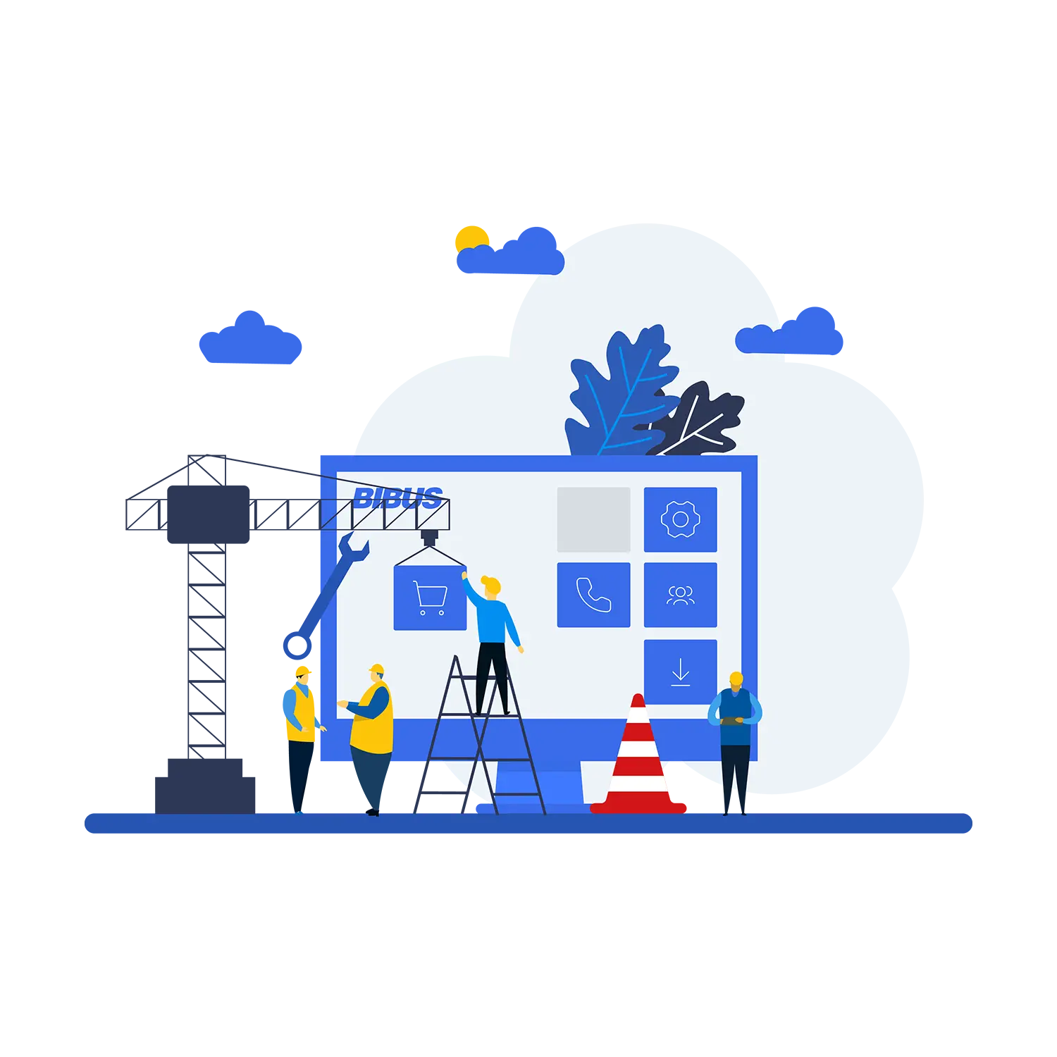 Produktkatalog in Bearbeitung